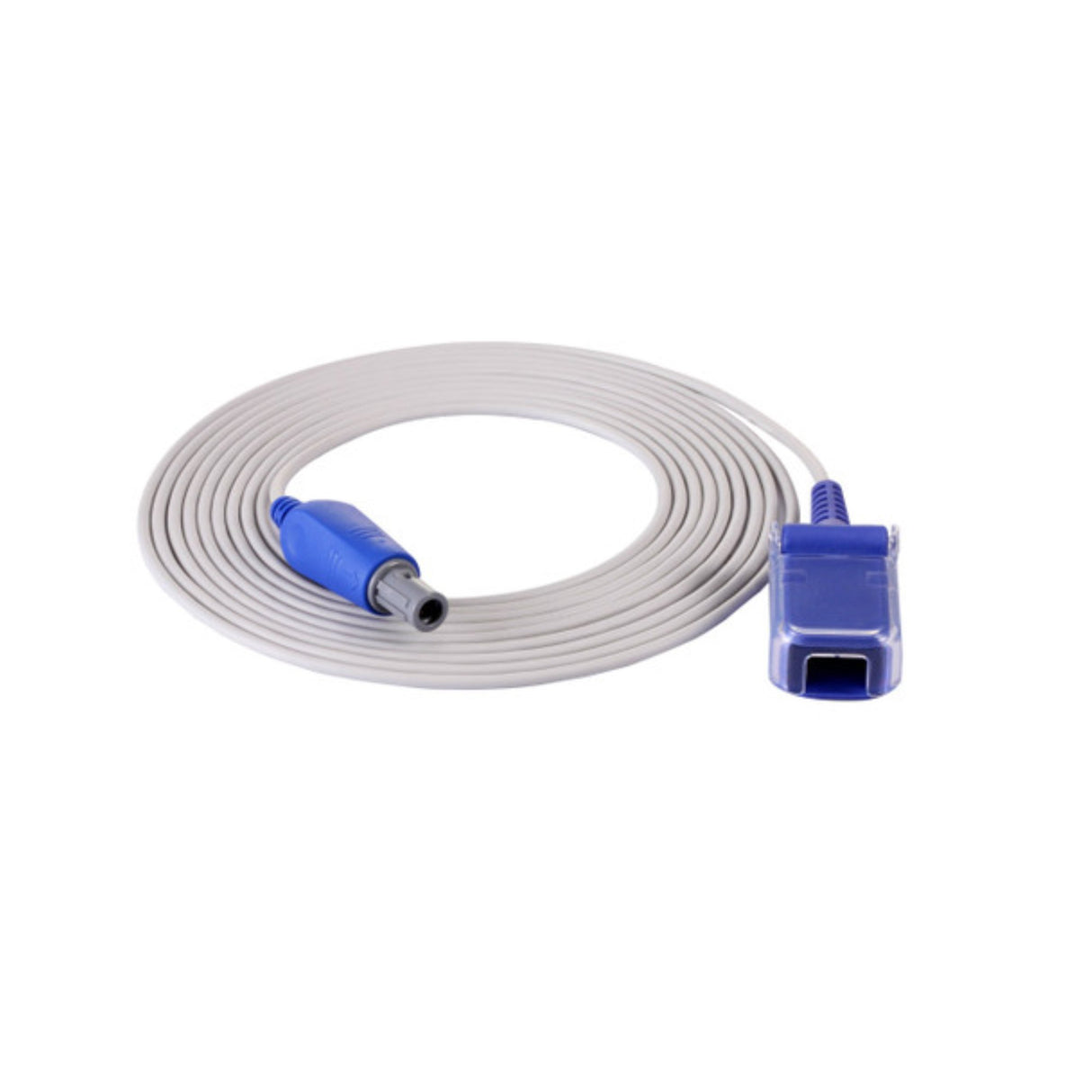 SpO2 Extension Cable Edan 4 Meter, Converts Edan Lemo Connection to Nellcor DB9 Connection For use with iM series patient monitors - BeHope