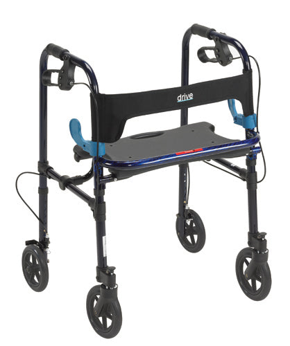 Clever-lite Folding Rollator Adult W/8 Casters - BeHope