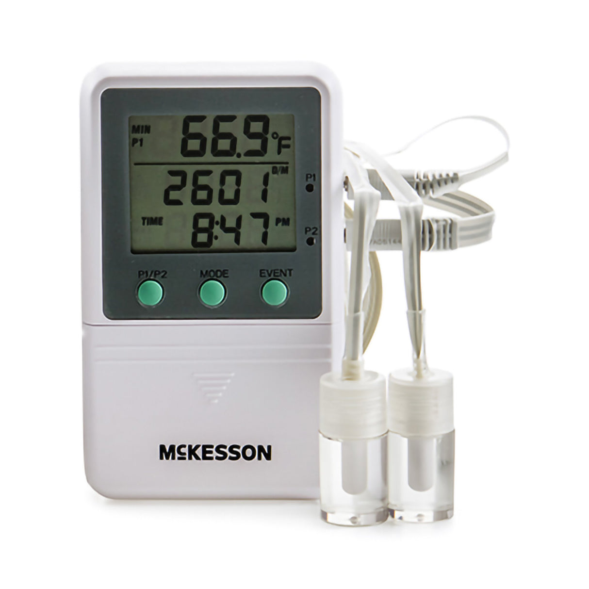 McKesson Digital Refrigerator Freezer Thermometer Alarm NIST Certified - BeHope