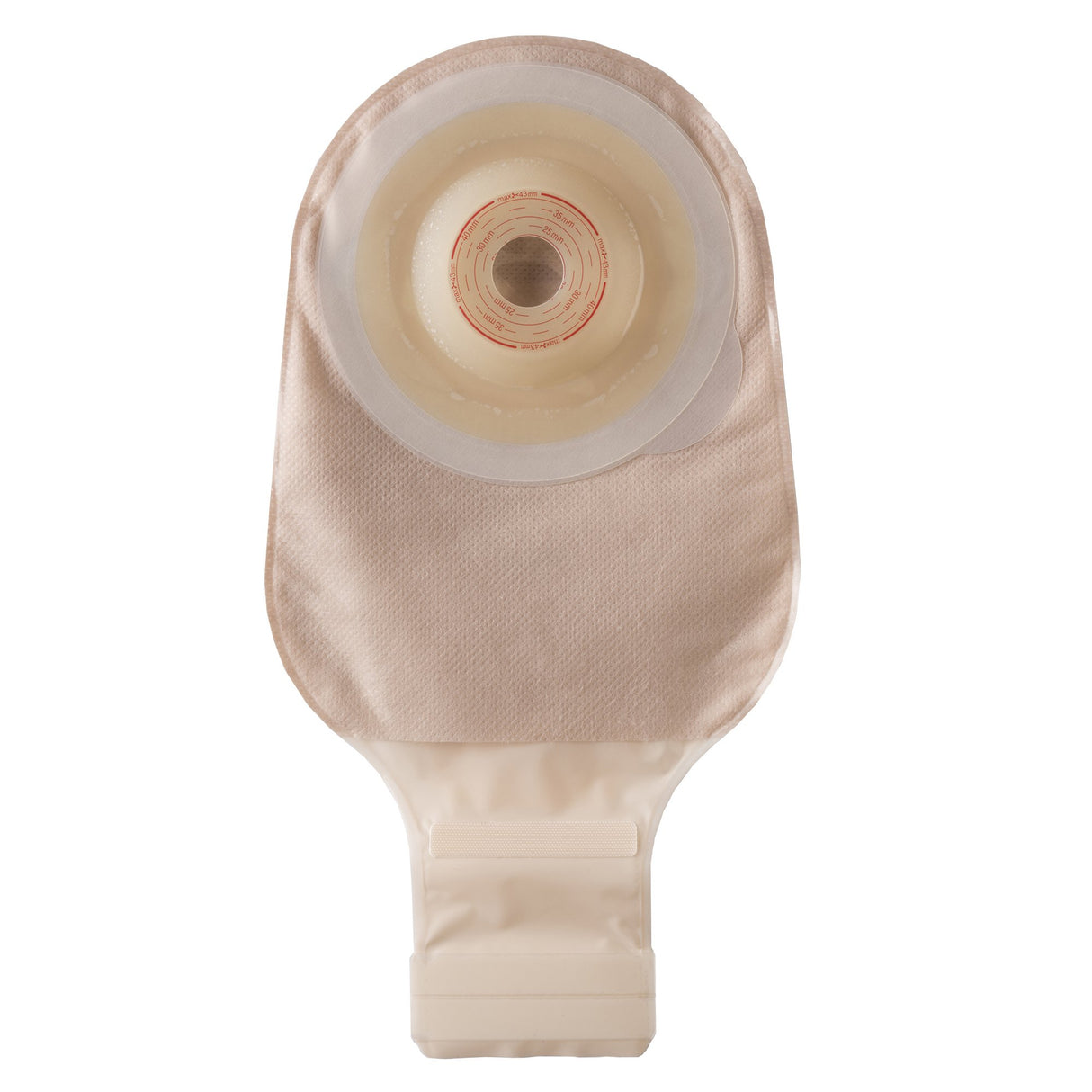 Ostomy Pouch Esteem® + One-piece System Flexible Convex Drainable for Comfort and Security - BeHope