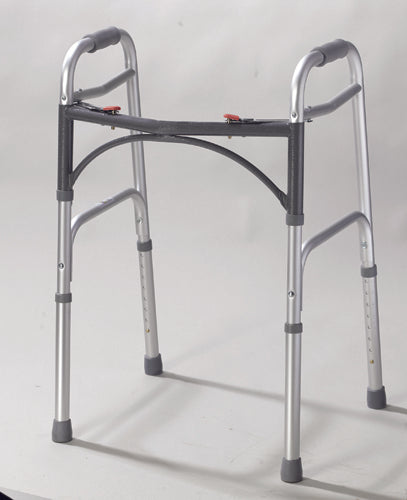 Easy-release 2 Button Folding Walker Adult - BeHope