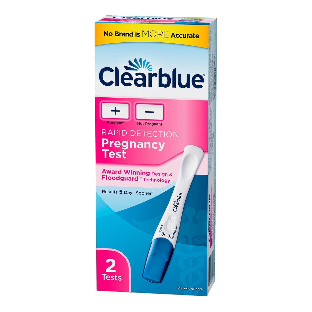 Clearblue Rapid Detection Pregnancy Test Color Change Tip - BeHope