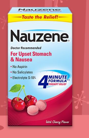Nausea Relief Nauzene® 230 mg Strength Chewable Tablet 42 per Bottle - BeHope
