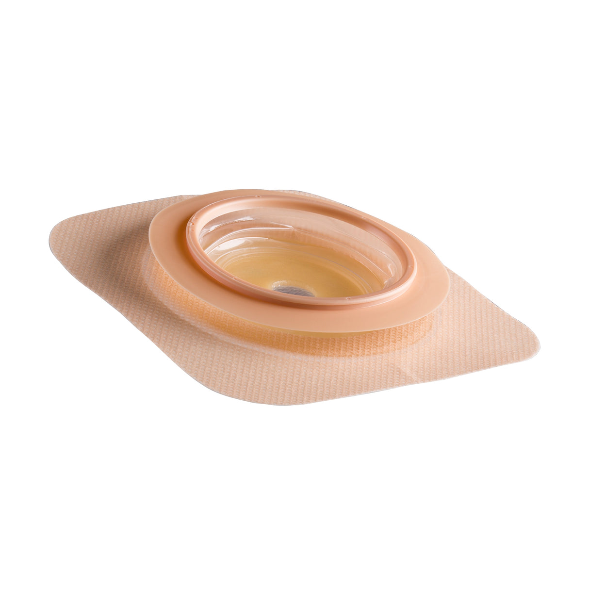 Ostomy Barrier Natura™ Trim to Fit Durahesive® Adhesive 70 mm Flange Acrylic Collar Up to 48 mm Opening 2-3/4 X 2-3/4 Inch - BeHope