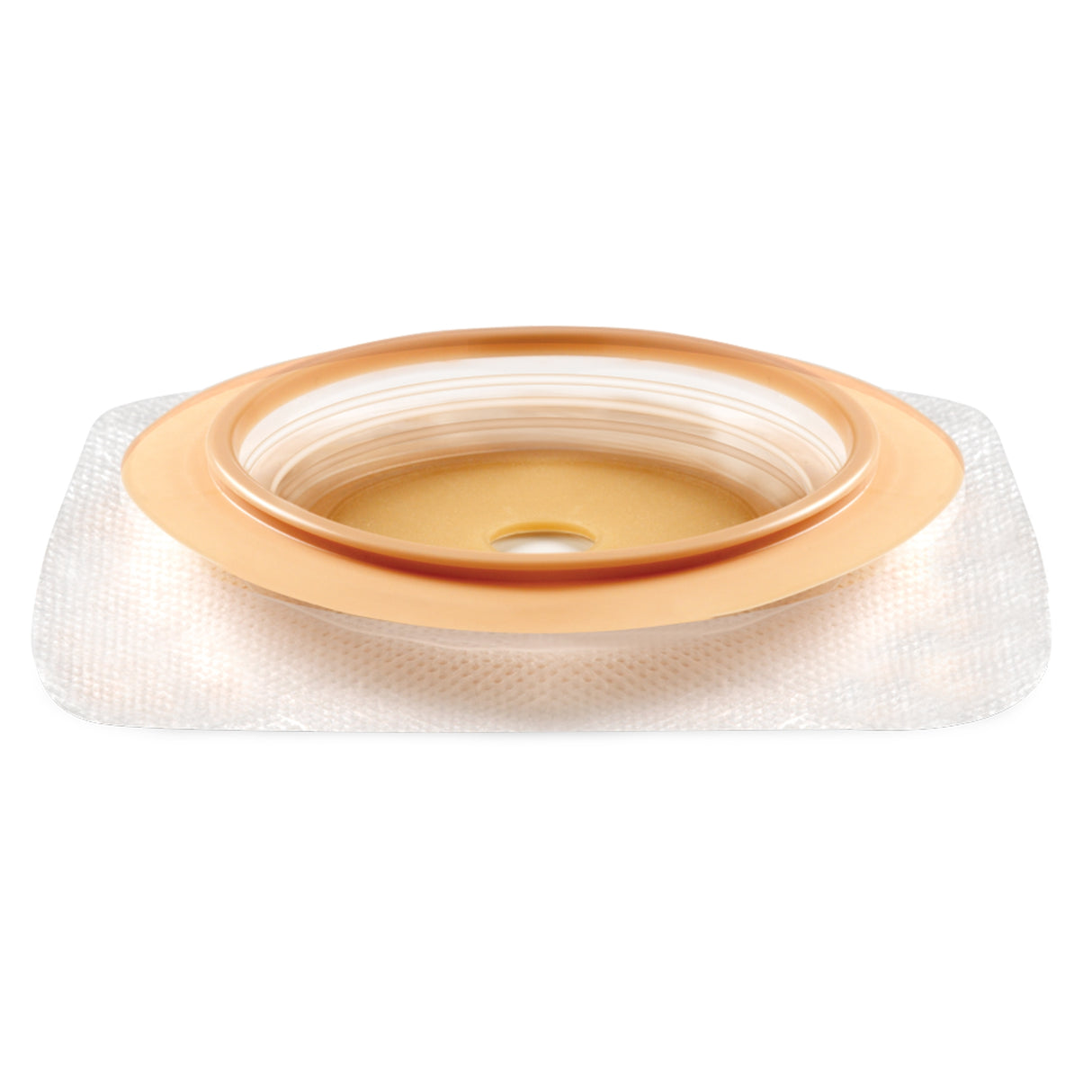 Ostomy Barrier Natura™ Trim to Fit Durahesive® Adhesive 70 mm Flange Acrylic Collar Up to 48 mm Opening 2-3/4 X 2-3/4 Inch - BeHope