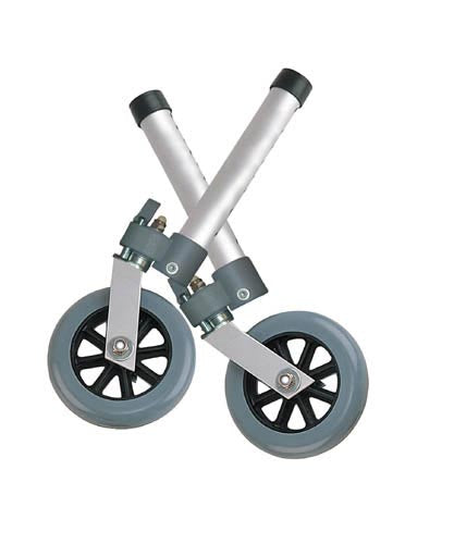Comb. Swivel/fixed Wheels 5 W/lock & Rear Glides (pr) - BeHope