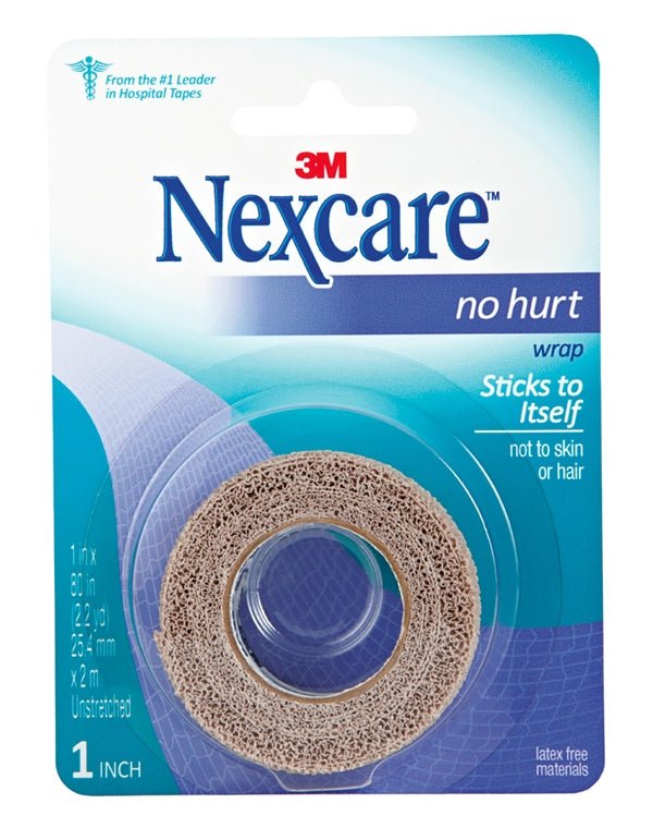 Cohesive Bandage Nexcare™ No Hurt Self-Adherent Wrap - BeHope