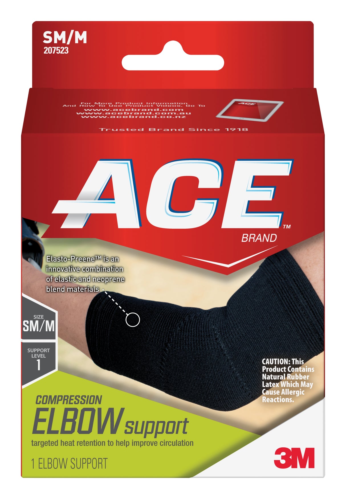 Elbow Support 3m™ Ace™ Mild Compression for Stiff Weak Elbows - BeHope