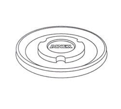 Drinking Mug / Bowl Lid Dinex® For use with Turnbury® DX3000 and DX3200 8 oz. Mug and 5 oz. Bowl Translucent Disposable - BeHope