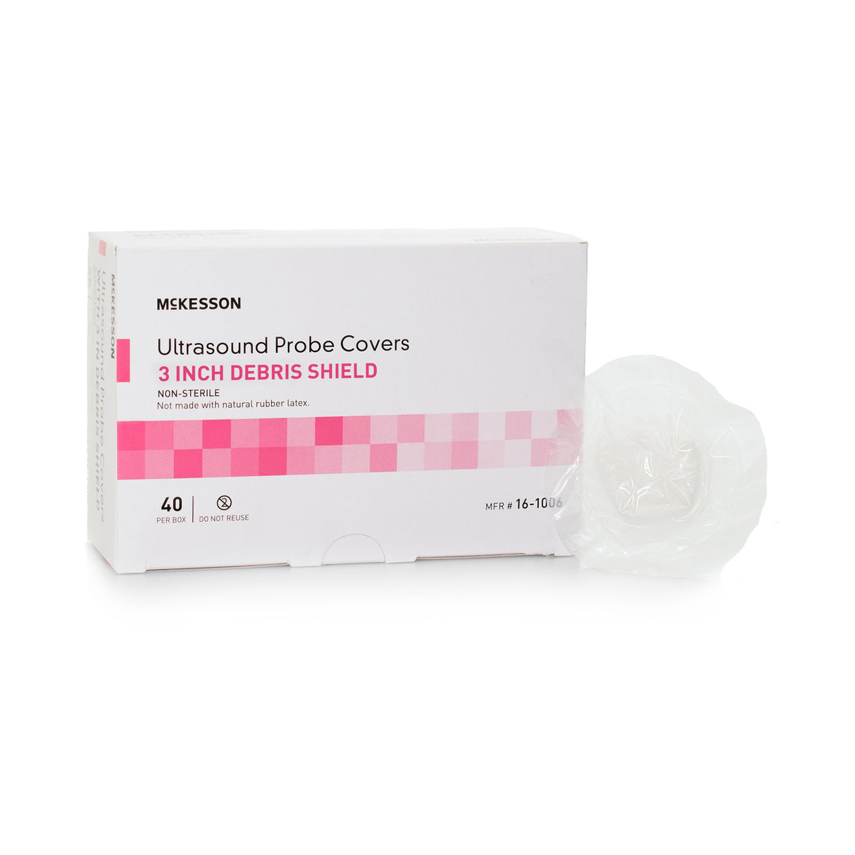 Ultrasound Probe Cover with Debris Shield McKesson 1 X 8 Inch Non Latex NonSterile Rolled - BeHope