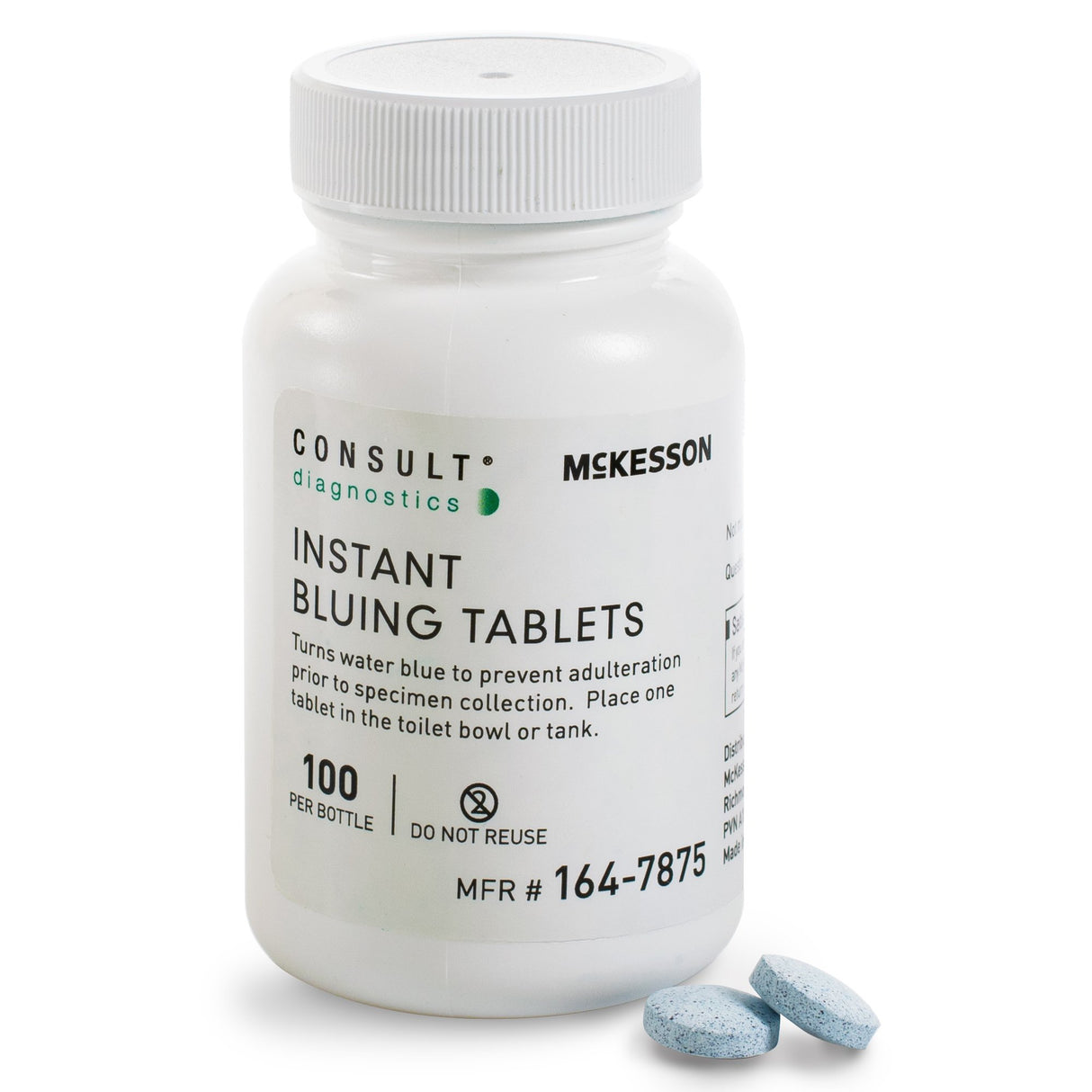 Mckesson Consult™ Instant Bluing Tablets for Drug Screening - BeHope