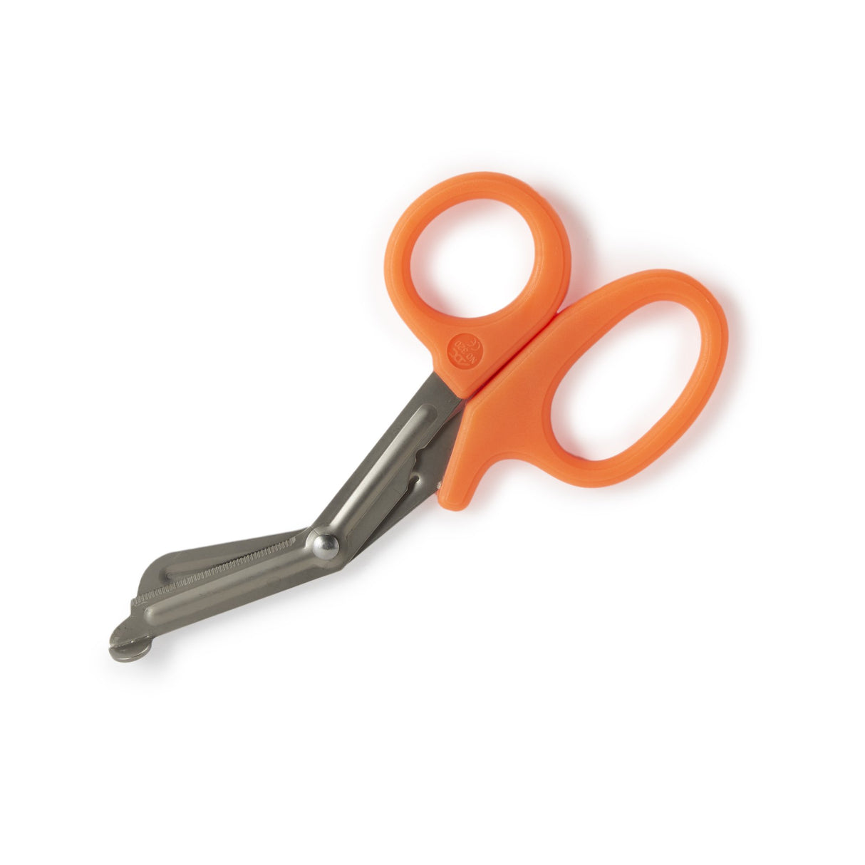 Trauma Shears McKesson Medicut™ Orange 7-1/4 Inch Length Medical Grade Stainless Steel NonSterile Finger Ring Handle Blunt Tip / Blunt Tip - BeHope