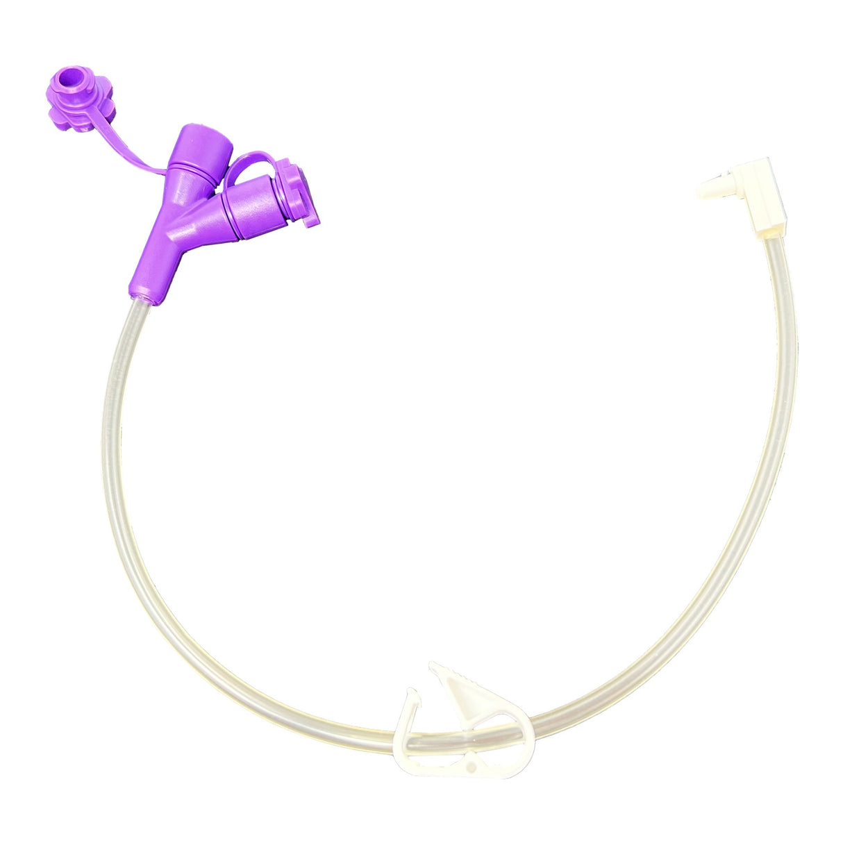 Enteral Feeding Extension Set Vesco 12 Inch, Right Angle, NonSterile - BeHope