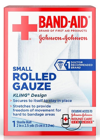 Conforming Bandage Band-Aid® 2 Inch X 2-1/2 Yard Sterile 1 per Pack - BeHope
