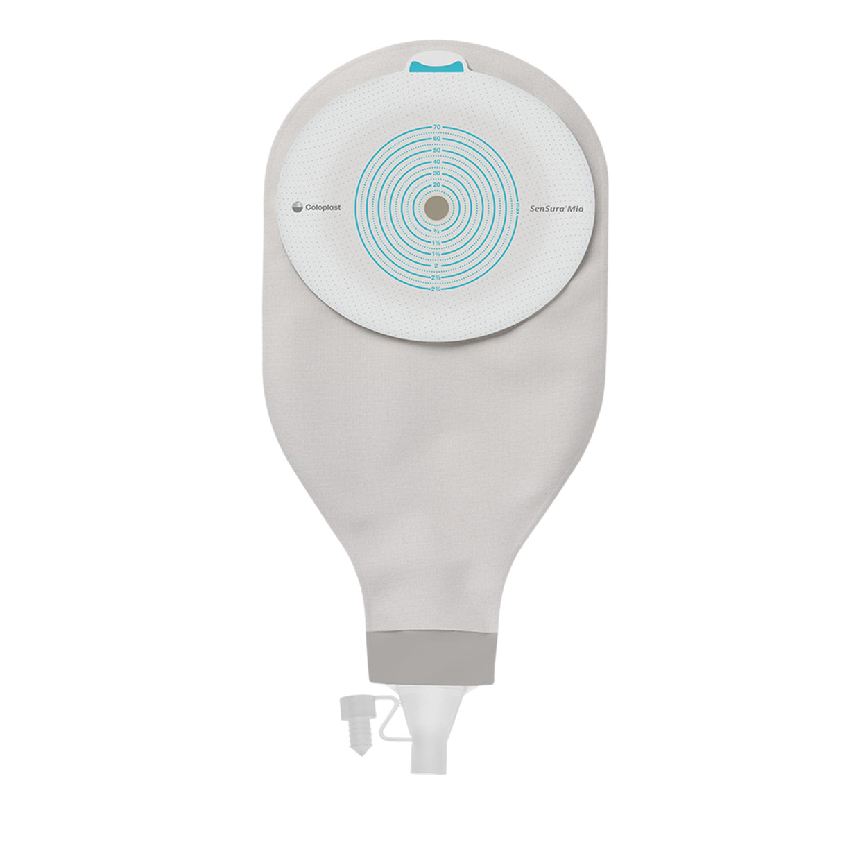 Ostomy Pouch SenSura® Mio High Output One-Piece System Flat, Trim to Fit 10 to 70 mm Stoma Drainable - BeHope