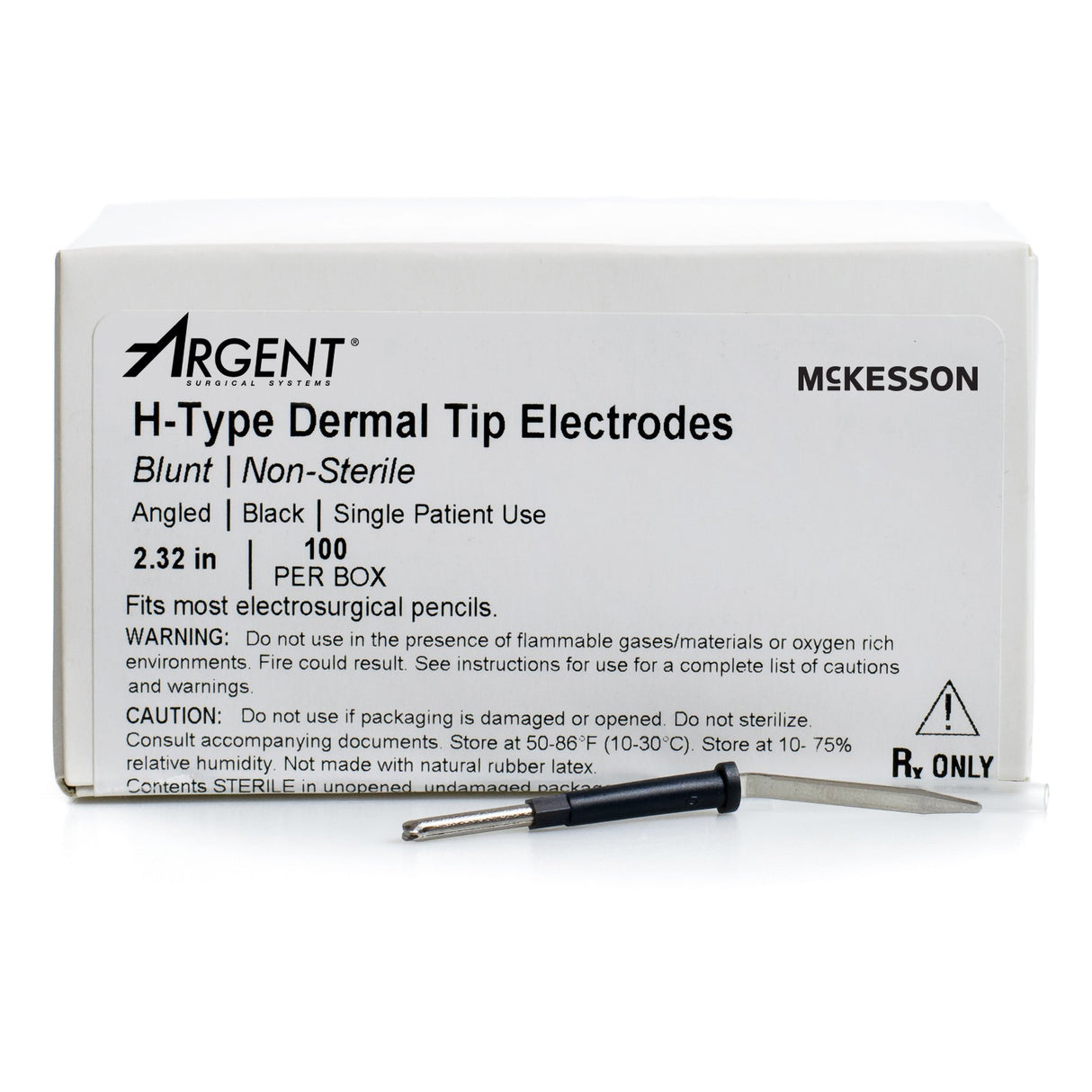 Blade Electrode Mckesson Nonsterile Angled Blade Tip Disposable - BeHope