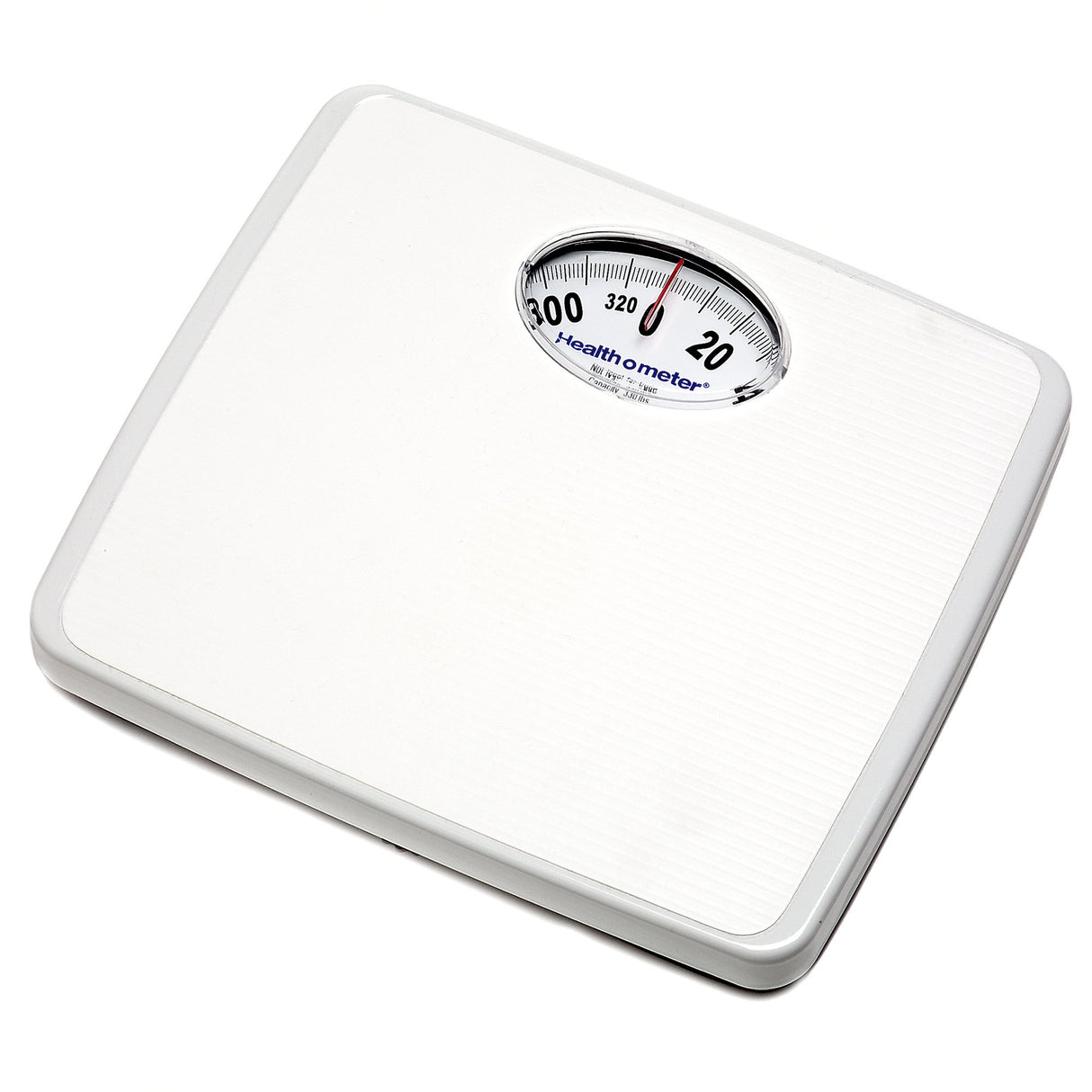 Floor Scale Health O Meter® Dial Display 330 lbs. Capacity White Analog - BeHope