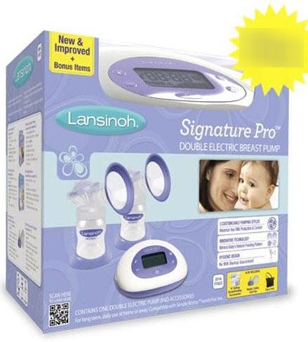 Double Electric Breast Pump Kit Lansinoh® SignaturePro™ - BeHope
