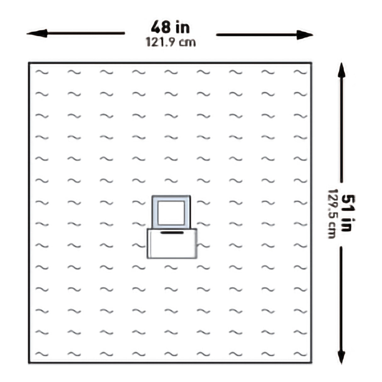 EENT Drape McKesson Surgical Ophthalmic Drape 48 W X 51 L Inch Sterile - BeHope