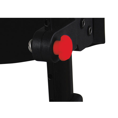 Nitro Rollator Red With 10 Casters - BeHope