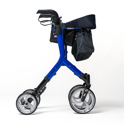 Ascent Euro-style Rollator Cobalt Blue - BeHope