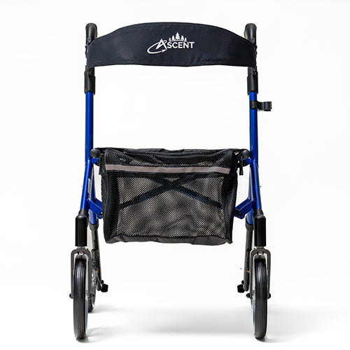 Ascent Euro-style Rollator Cobalt Blue - BeHope