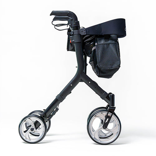 Ascent Euro-style Rollator Textured Black - BeHope