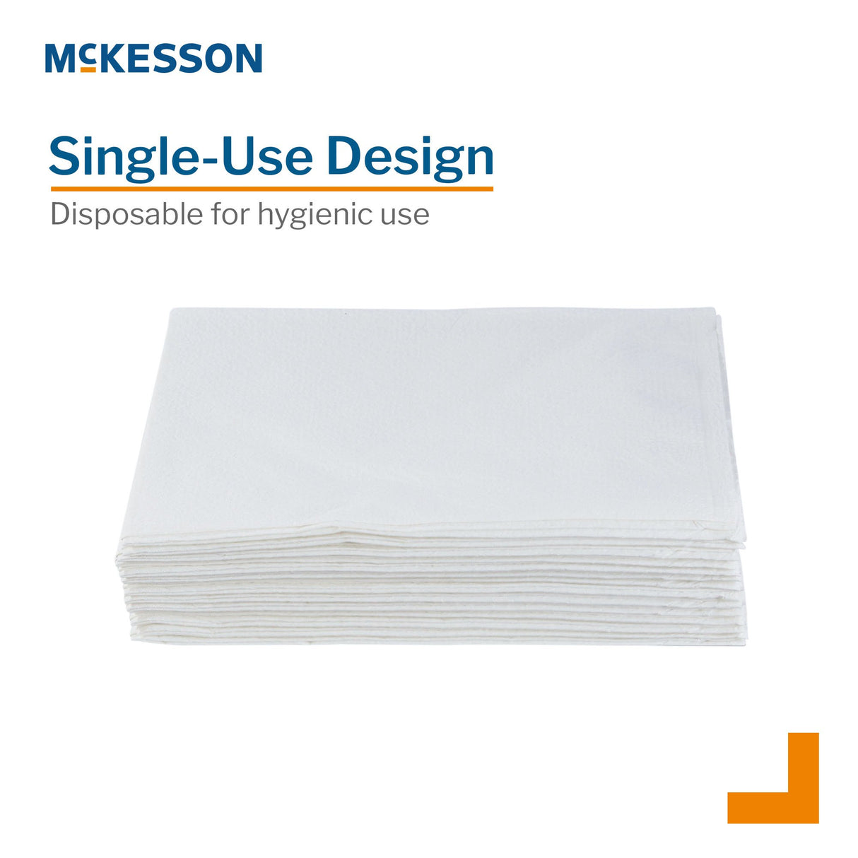 Pillowcase Mckesson Standard Disposable Tissue Poly - BeHope
