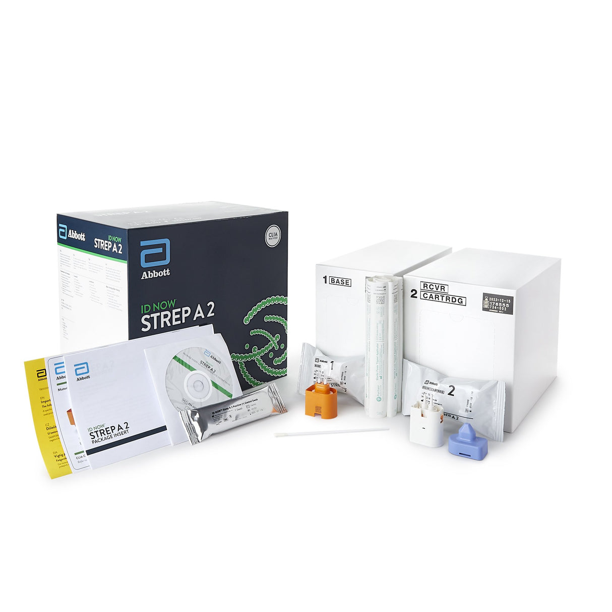 ID NOW™ Strep A 2 Molecular CLIA Waived Rapid Test Kit - BeHope