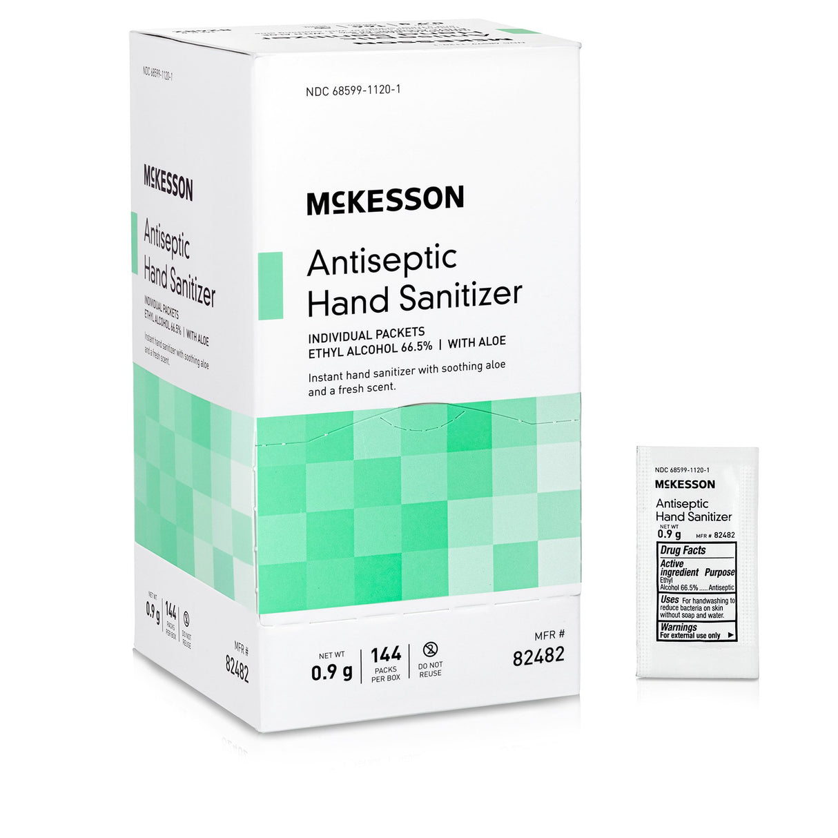 McKesson Hand Sanitizer with Aloe Ethyl Alcohol Gel - BeHope