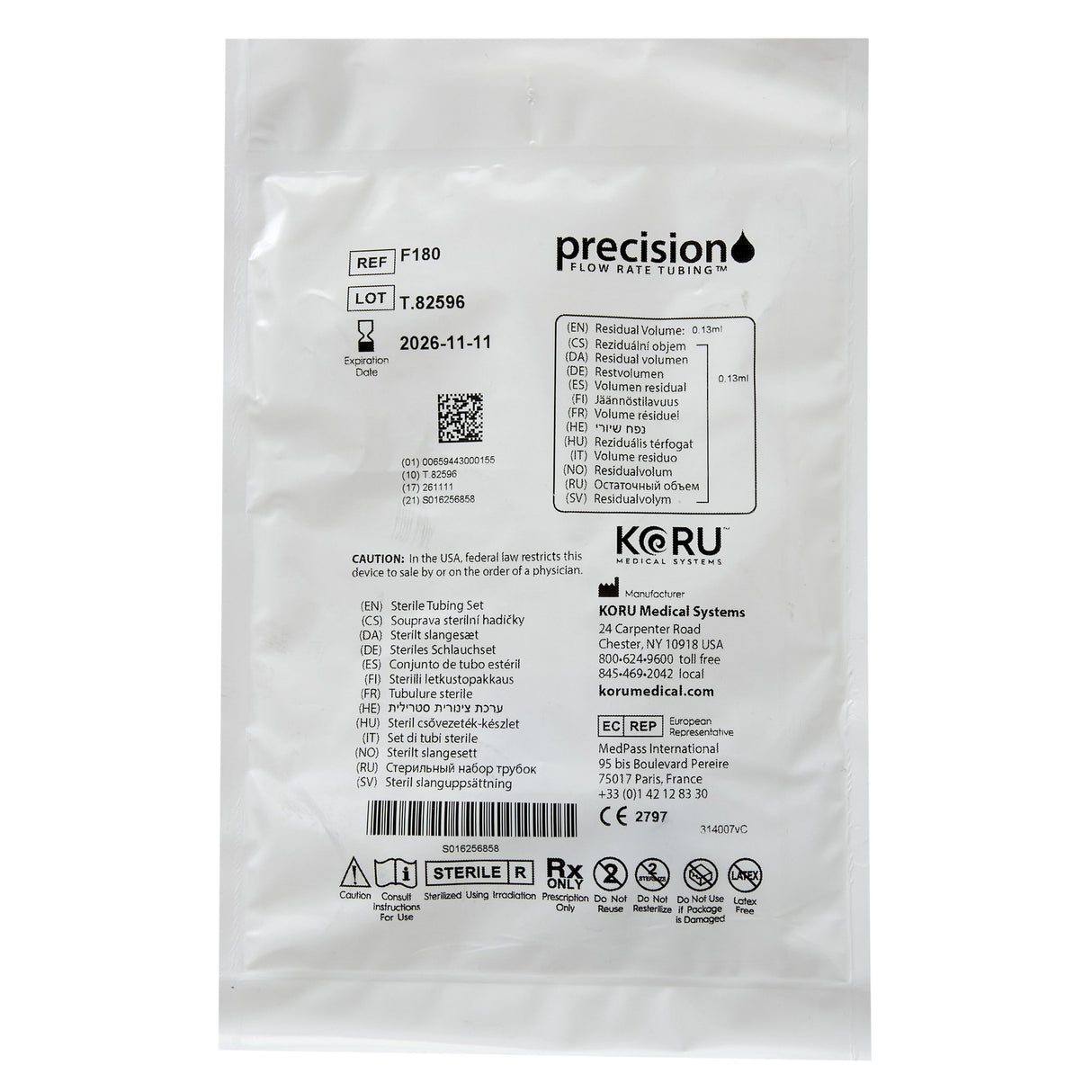 Flow Rate Tubing Precision Flow Rate Tubing® - BeHope