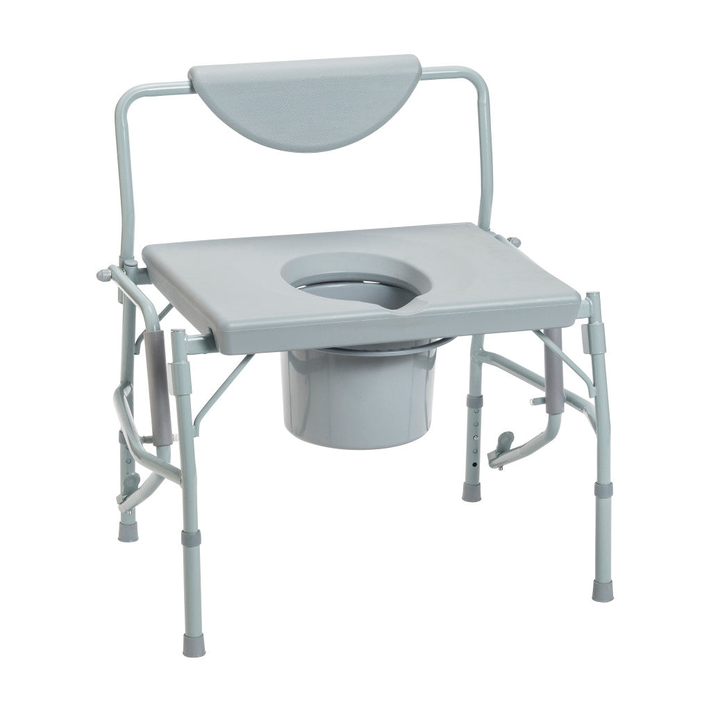 Deluxe Bariatric Drop-arm Commode - BeHope