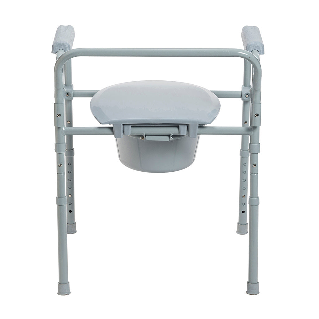 Folding Steel Commode -BeHope