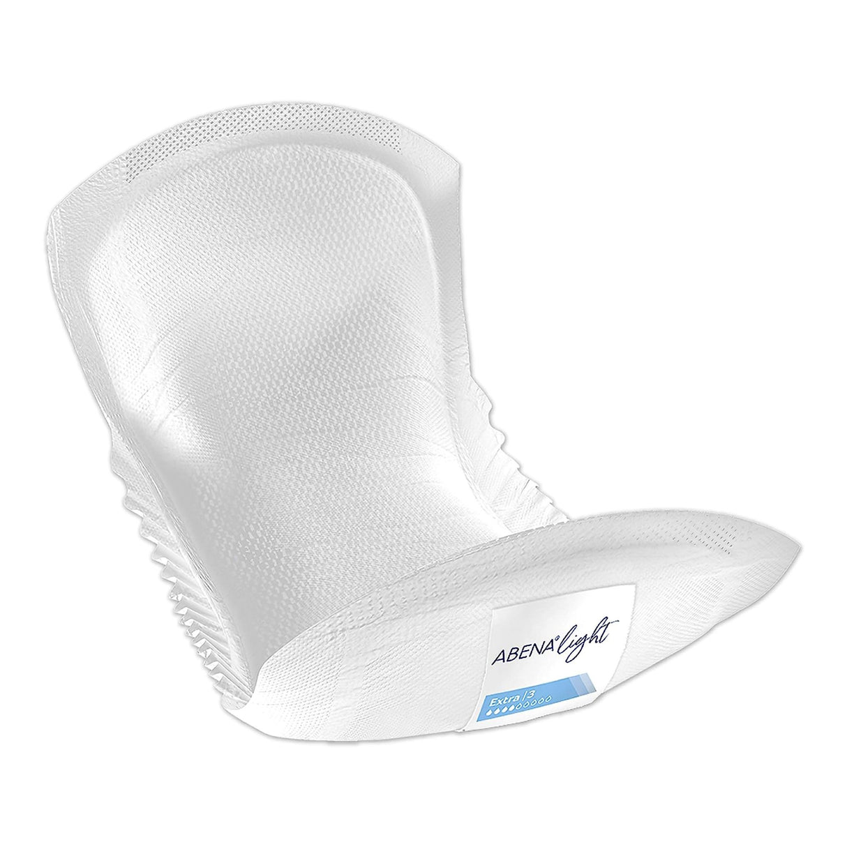 Bladder Control Pad Abena™ Light Extra 13 Inch Length Light Absorbency Fluff / Polymer Core One Size Fits Most - BeHope