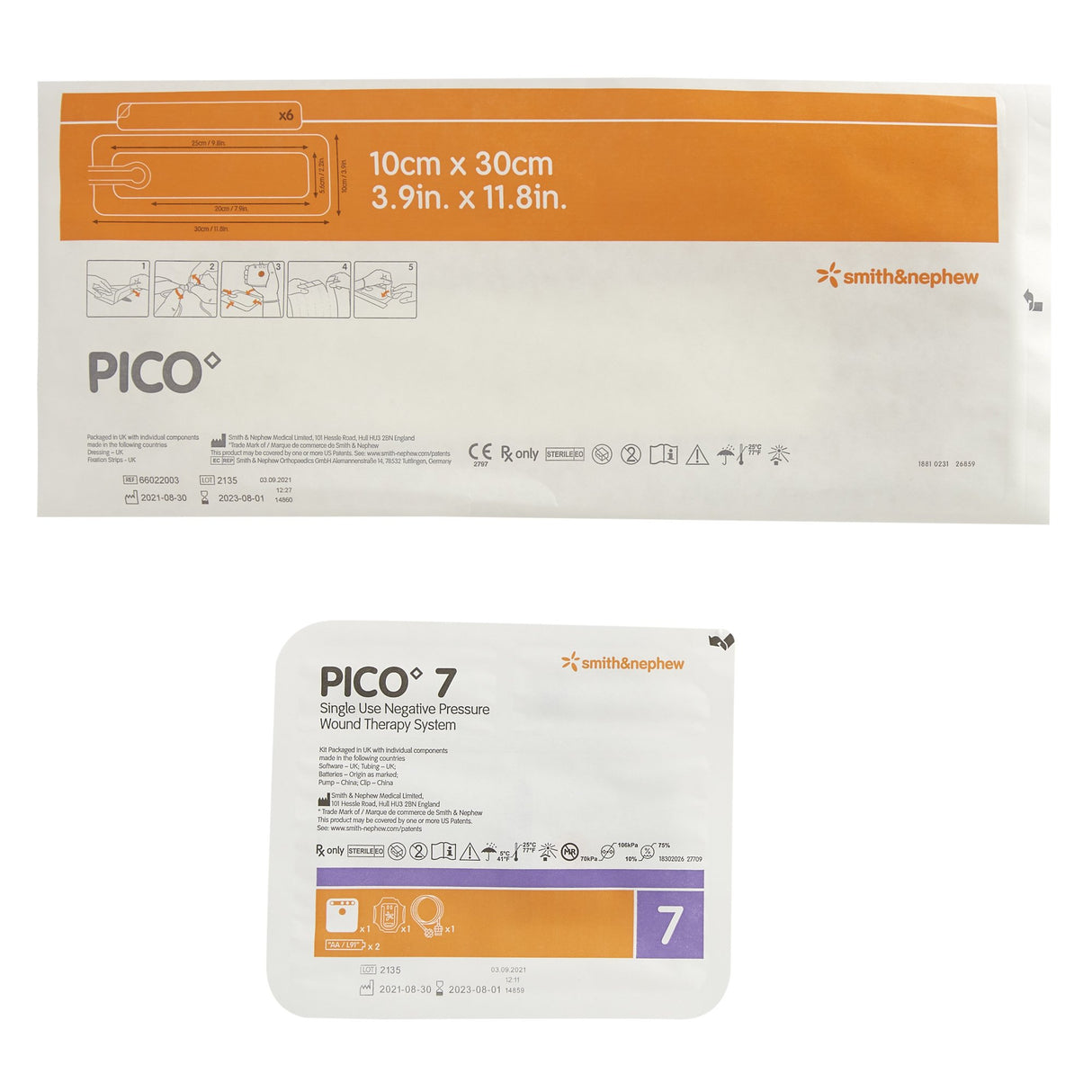 Pico 7 Negative Pressure Wound Therapy Dressing Kit - BeHope