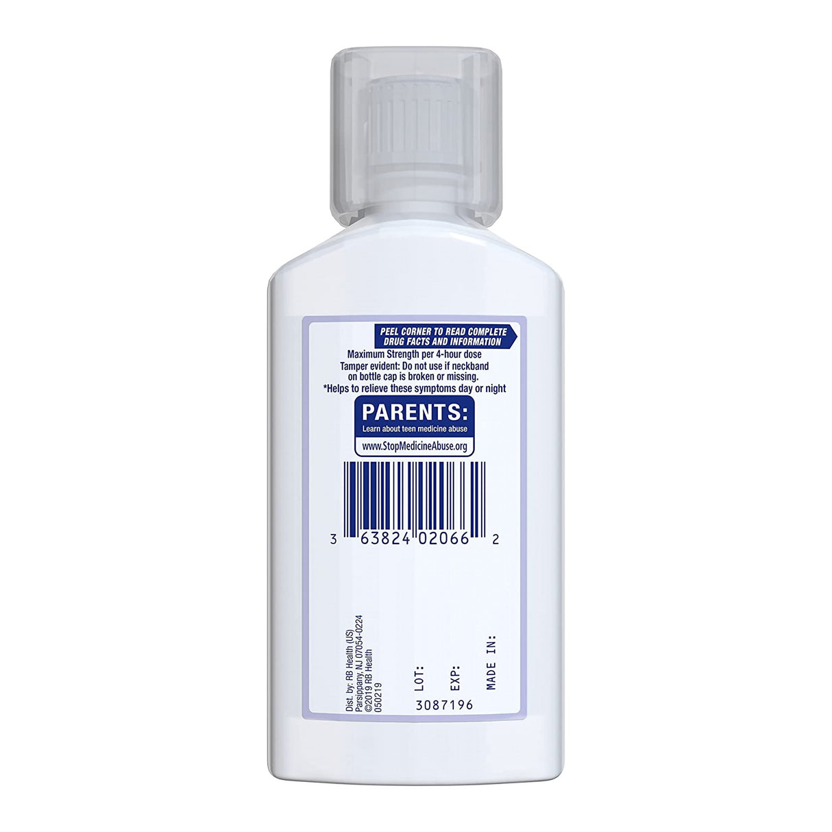 Cold and Cough Relief Mucinex® Fast-Max™ Cold & Flu 650 mg - 20 mg - 400 mg - 10 mg / 20 mL Strength Liquid 6 oz. - BeHope