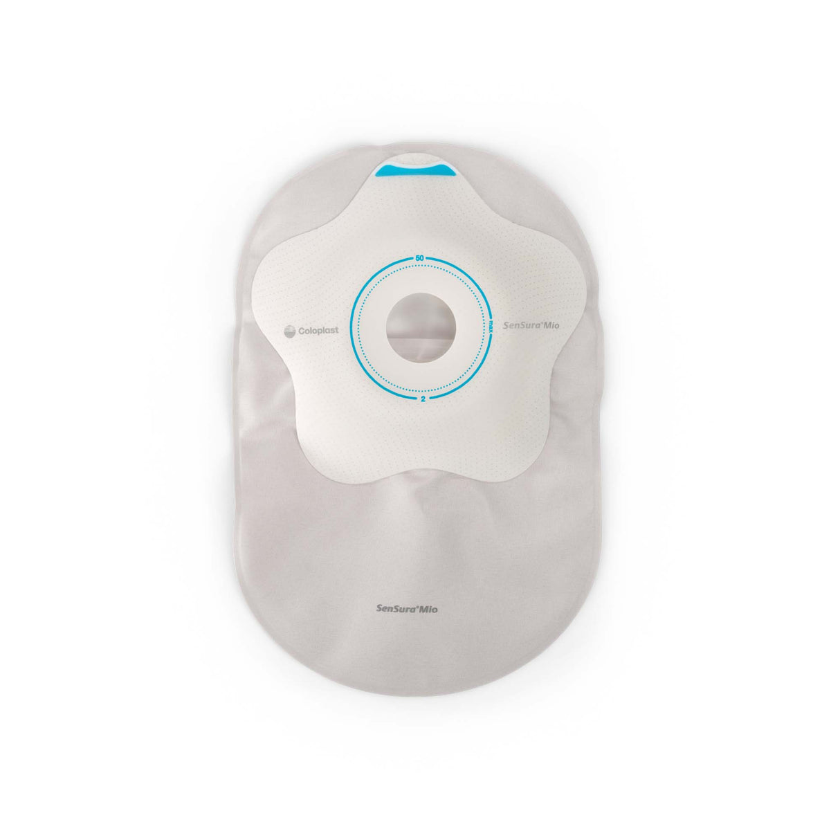 Ostomy Pouch SenSura® Mio Concave One-Piece System 8-1/2 Inch Length, Maxi Concave, Pre-Cut 1-9/16 Inch Stoma Closed End - BeHope