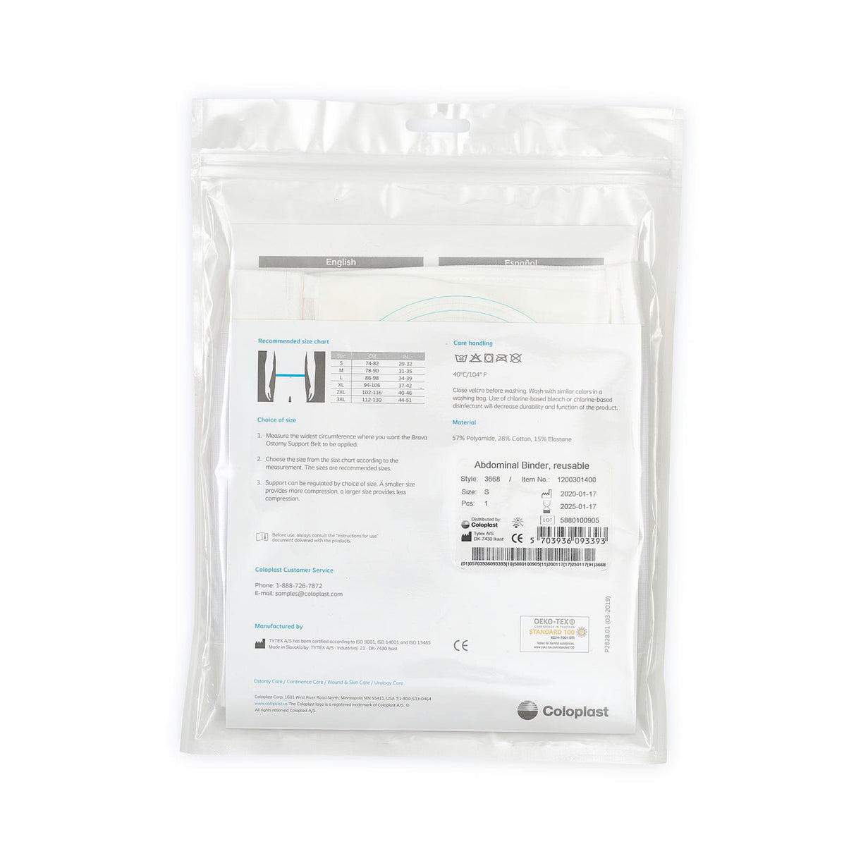 Ostomy Support Belt Brava® - BeHope