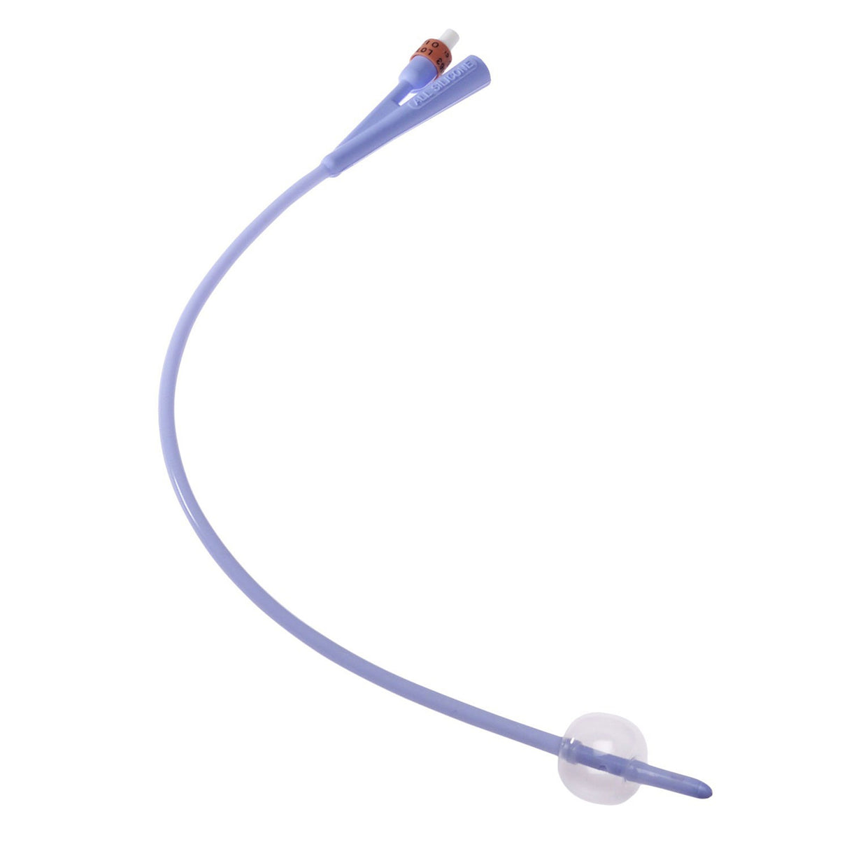 Foley Catheter Dover™ 2-Way Council Tip 5 cc Balloon 18 Fr. Silicone - BeHope