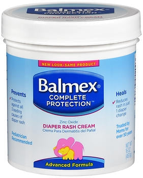 Diaper Rash Treatment Balmex® 16 oz. Jar Balsam Scent Cream - BeHope