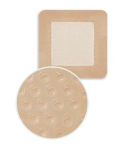 Silver Foam Dressing ZeniFOAM Ag Gentle Border 6 X 6 Inch Square Sterile - BeHope