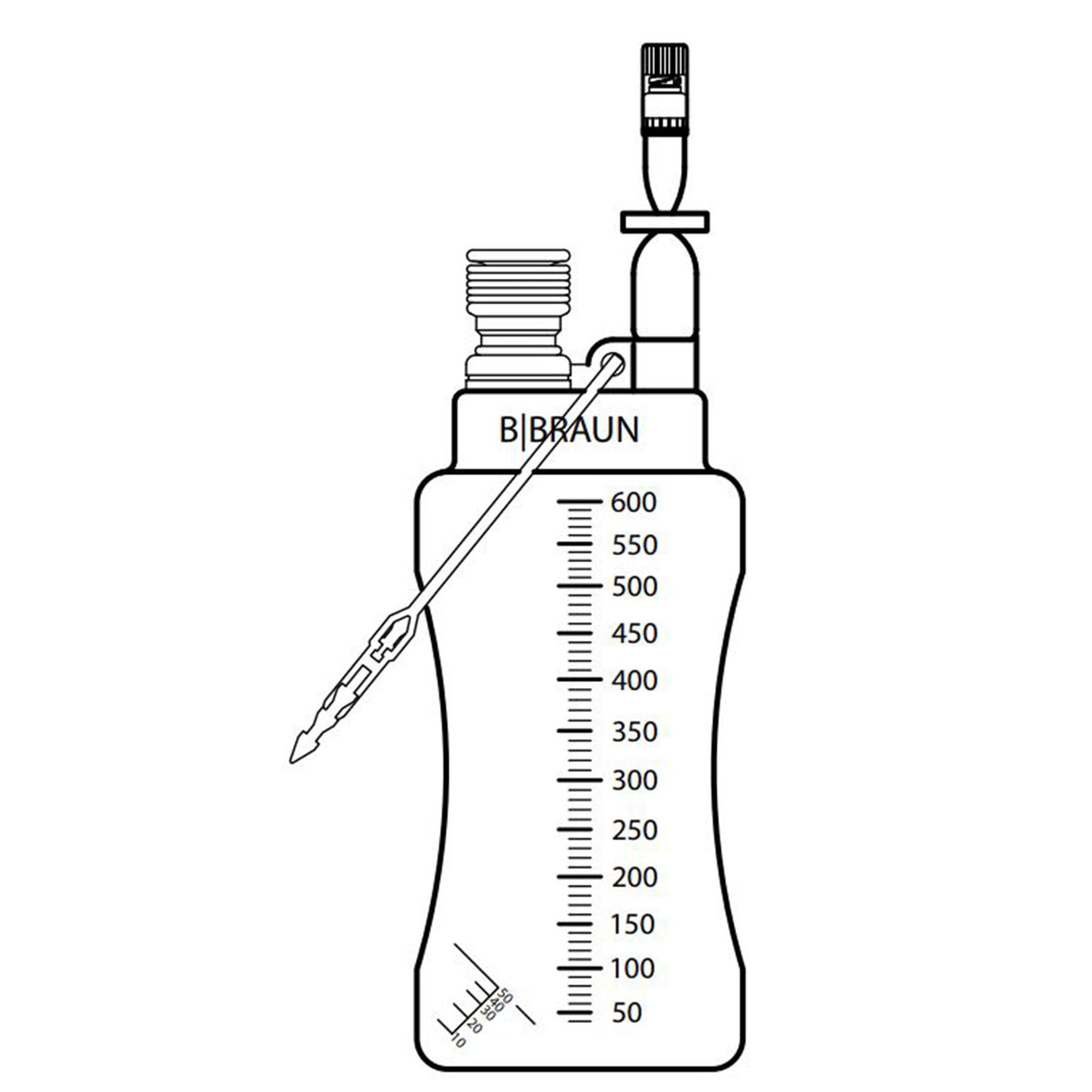 Evacuated Drainage Bottle Accel® - BeHope