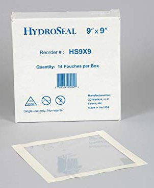 IV Site Barrier Protector HydroSeal 9 X 9 Inch NonSterile - BeHope