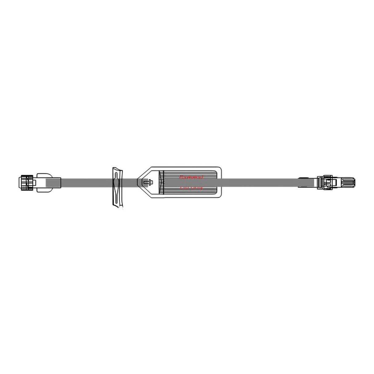 IV Extension Set Mckesson Standard Bore 5 Micron Filter Sterile - BeHope