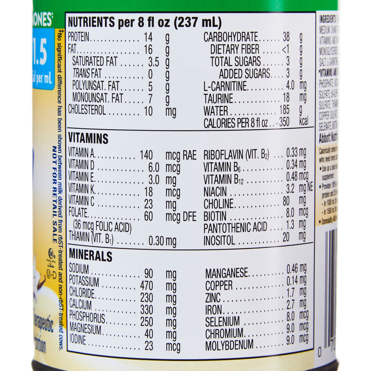 Pediasure 1.5 Cal Pediatric Oral Nutritional Supplement - BeHope