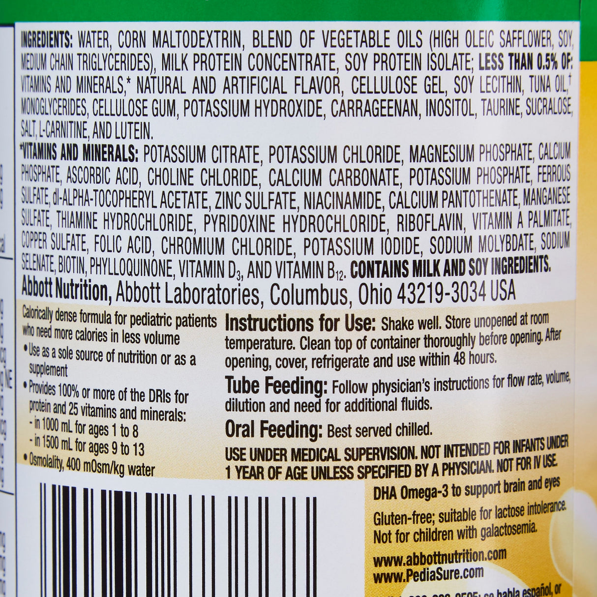 Pediasure 1.5 Cal Pediatric Oral Nutritional Supplement - BeHope