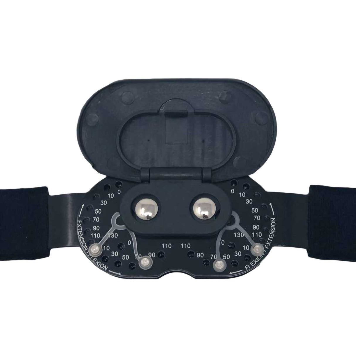 Knee Brace with Ice Pack and Compression System ManaEZ® Rom Ice One Size Fits Most Hook and Loop Strap Closure Right Knee - BeHope