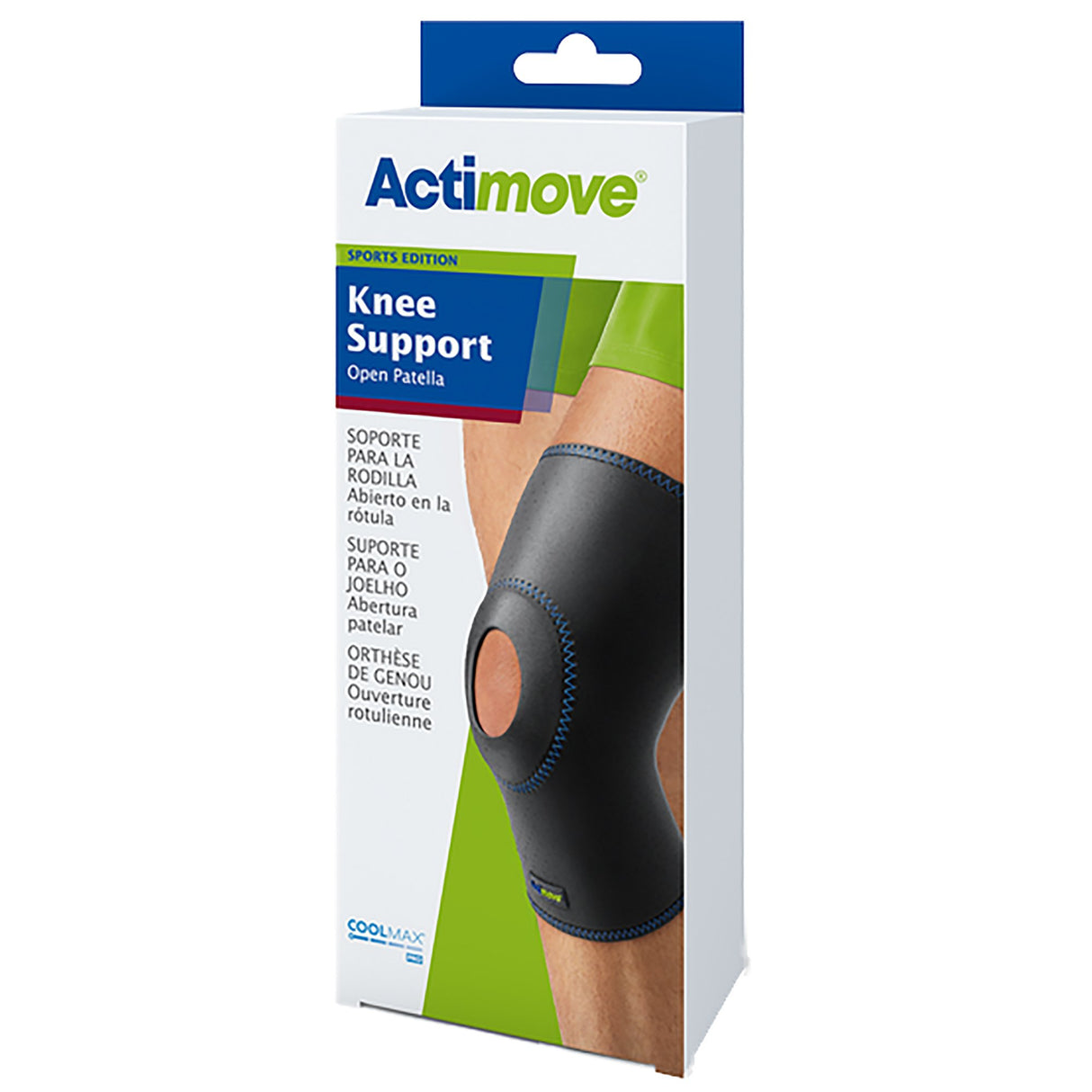 Knee Support Actimove® Sports Edition 3X-Large Without Fastening 24 to 26 Inch Thigh Circumference Left or Right Knee - BeHope