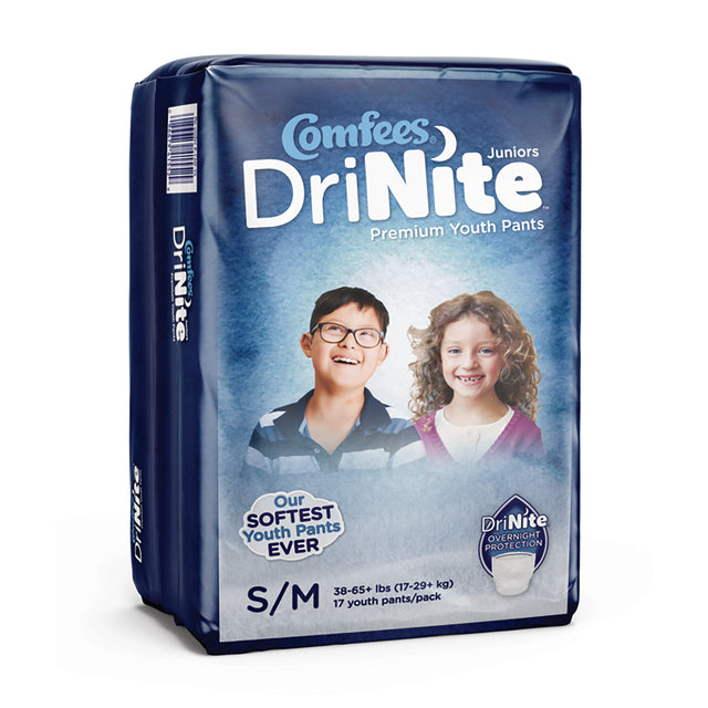 Comfees® Drinite® Juniors Youth Absorbent Underwear Tear Away Seams Heavy Absorbency - BeHope