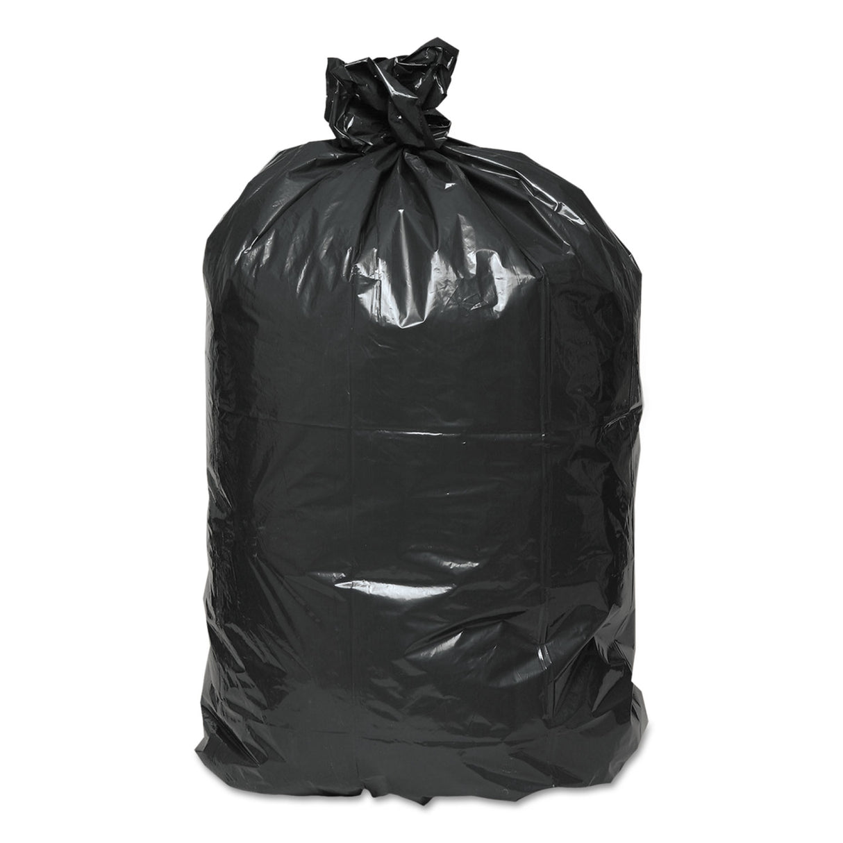 Trash Bag Earthsense® 45 gal. 2 mil 40 X 46 Inch Black Heavy Duty Star Seal Bottom Coreless Roll - BeHope